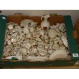 A LARGE QUANTITY OF CRESTED CHINA