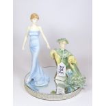 TWO ROYAL DOULTON FIGURES; ASCOT HN2356 AND DIANA PRINCESS OF WALES HN5061