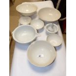 QUANTITY OF CERAMIC BOWLS