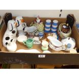 MIXED CERAMICS INCLUDING ROYAL WORCESTER, T G GREEN AND SYLVAC