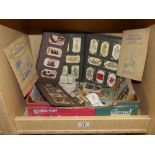 COLLECTION OF CIGARETTE CARDS AND ALBUMS