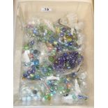 LARGE COLLECTION OF GLASS MARBLES