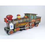 MARX MODERN TOYS (JAPAN) LOCOMOTIOVE "THE FRONTIER" WITH INBUILT TENDER