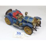 SCHUCO MERCER 1225 TYPE 353 VINTAGE TOY : GERMAN 1950's