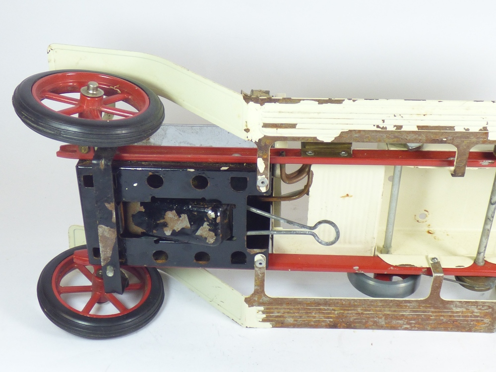 MAMOD STEAM ROADSTER (2 SEATER CAR), MODEL SA1B WITH COACHWORK IN CREAM - Image 10 of 11