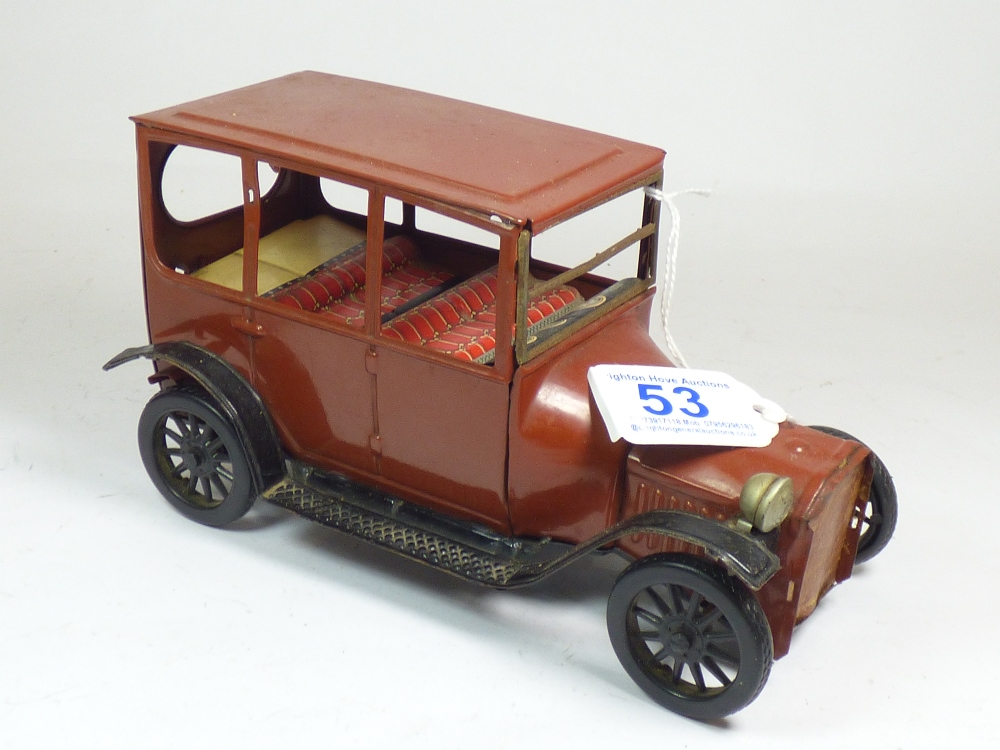 TIN PLATE MODEL CAR - 1915 FORD - MADE IN JAPAN