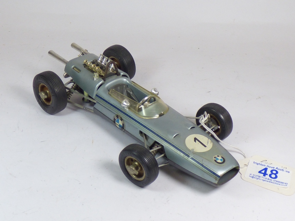 A BMW F1 CAR BY SCHUCO NO. 1072 FROM GERMANY (25 CM)