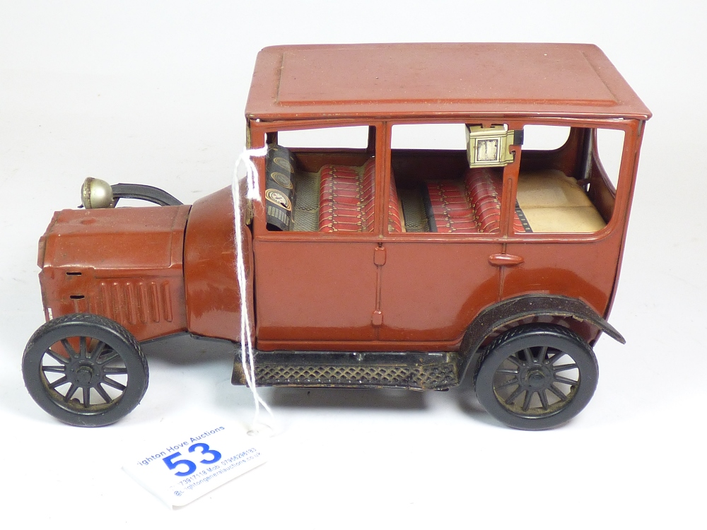 TIN PLATE MODEL CAR - 1915 FORD - MADE IN JAPAN - Image 4 of 9