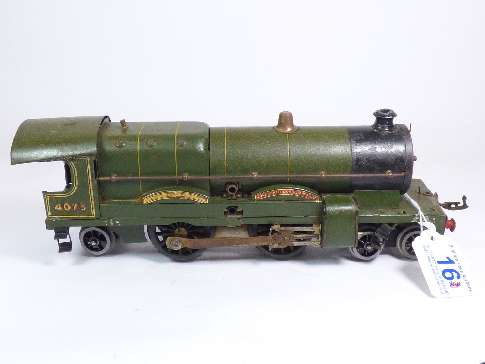 HORNBY CAERPHILLY CASTLE LOCO AND TENDER, O GAUGE, ELECTRIC MOTOR. A/F UNTESTED - Image 3 of 18