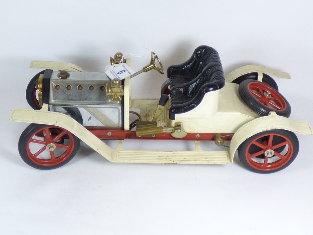 MAMOD STEAM ROADSTER (2 SEATER CAR), MODEL SA1B WITH COACHWORK IN CREAM - Image 2 of 9