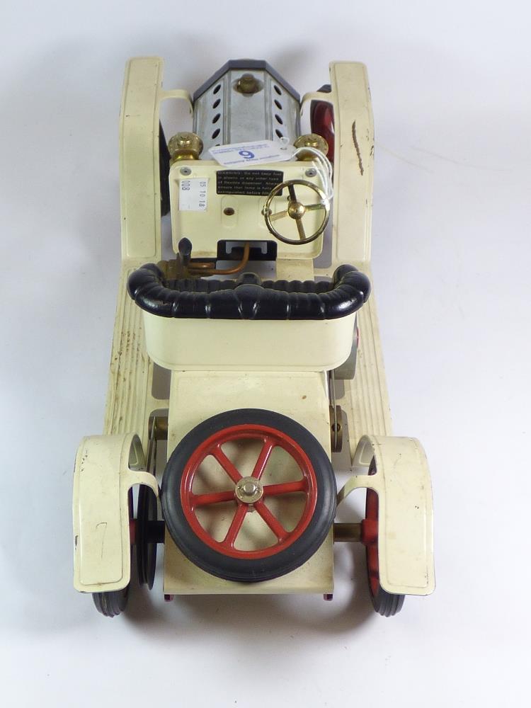 MAMOD STEAM ROADSTER (2 SEATER CAR), MODEL SA1B WITH COACHWORK IN CREAM - Image 7 of 9