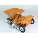 TROJAN DUMPER BY SUTCLIFFE (ENGLISH MADE) WITH REAR STEERING AND TIPPING SKIP