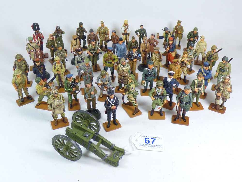 A LARGE COLLECTION OF DEL PRADO FIGURES - MILITARY