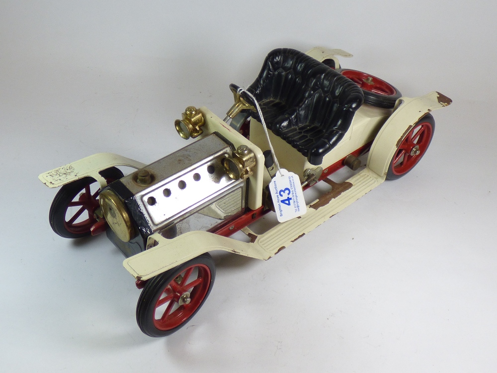 MAMOD STEAM ROADSTER (2 SEATER CAR), MODEL SA1B WITH COACHWORK IN CREAM - Image 3 of 11