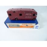 DINKY DIECAST VINTAGE MODEL No 581 HORSE BOX WITH ORIGINAL BOX