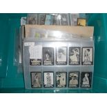 Cigarette cardsBox odds, sets, part sets, odds etc, some nice pickings in here, many 100s