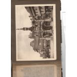 Salisbury, early 1910 soft cvr book of 18 photos, cvr distressed around edges, photos fine.