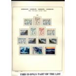 Faroe Islands 1975-2000 unmntd range in Schaubek album, nigh on complete, nice! Cat £920