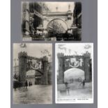 B’ham arches, Gas Dept 1909, School of Art 1906 x 2 different, printed bw