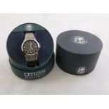 Citizens gentlemans Eco-Drive wristwatch in original packaging