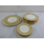 Wedgwood part dinner service to include plates and circular platters (20)