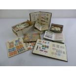 A quantity of GB and continental stamps, some in albums