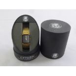 Citizen gentlemans Eco-Drive wristwatches in original packaging