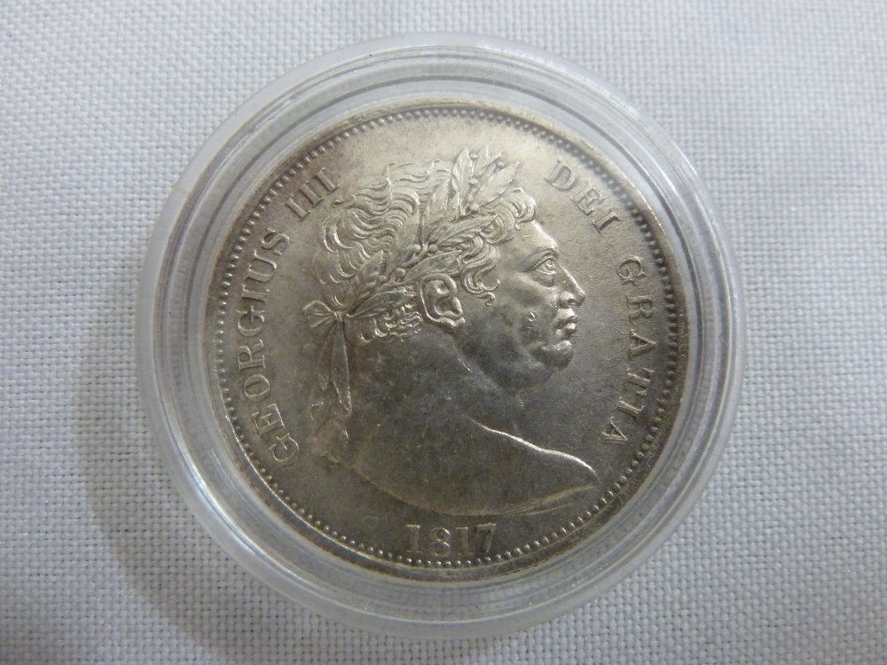 1817 GB half crown