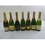 A quantity of Champagne to include Mercier, Nicolas Feuillatte, Lelac, Chanoine (7)