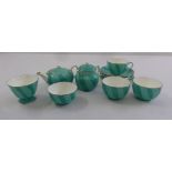 Wedgwood part teaset to include teapot and covered sugar bowl