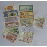 A quantity of banknotes to include GB, foreign and British Armed Forces (29)