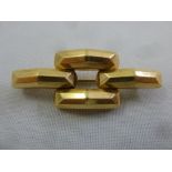 14ct yellow gold brooch, approx total weight 8.2g