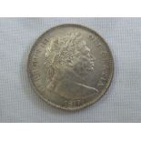 A George III 1817 half crown