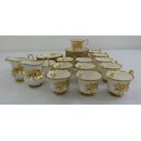 Royal Albert Golden Rose teaset for twelve place settings (40)