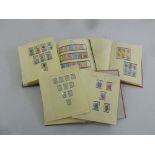 Three albums of flower stamps complete sets to include miniature sheets 1960s to 1980s