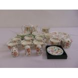 Minton Haddon Hall teaset for six place settings, to include cups, saucers and plates (30)