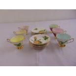 Paragon Prelude teaset for six place settings to include cups, saucers and plates (18)