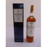 Macallan Elegancia 12 year old single malt whisky in original packaging