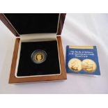 The Battle of Britain 70th Anniversary proof gold coin in original packaging, to include COA