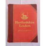 Of local interest, Hertfordshire Leaders Social & Political Published Solely for Private Publication