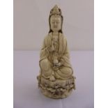 Chinese blanc de chine figurine of Guanyin