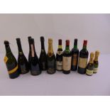 A quantity of alcohol to include Champagne and wine (12)