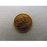 Edward VII 1908 half sovereign