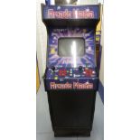 Arcade Mania multi game upright arcade machine, includes 154 various games with sound and colour