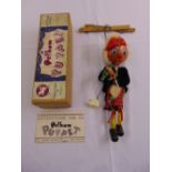 Pelham puppet Mr Macgregor in original packaging and documentation