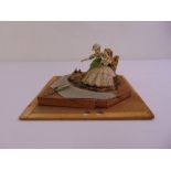 Royal Worcester figurine titled The Picnic with original packaging