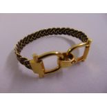 18ct yellow gold bracelet, approx total weight 19.3g