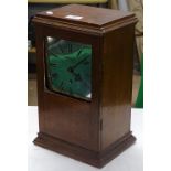 Mahogany cased mantel clock by T R Russell, Liverp