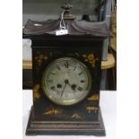 Antique 2-train mantel clock by Perry of Birmingha