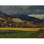 Ricart Izzed, Oil on canvas, Impressionist landsca